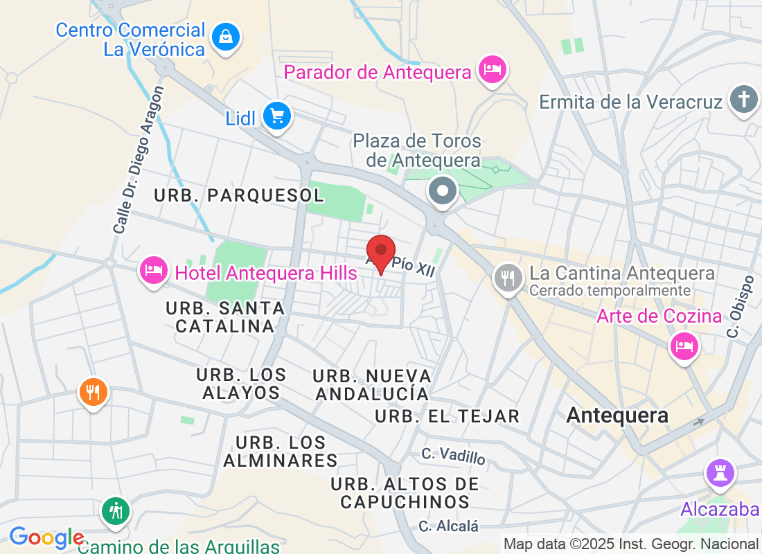 Mapa de ubicación de la clínica