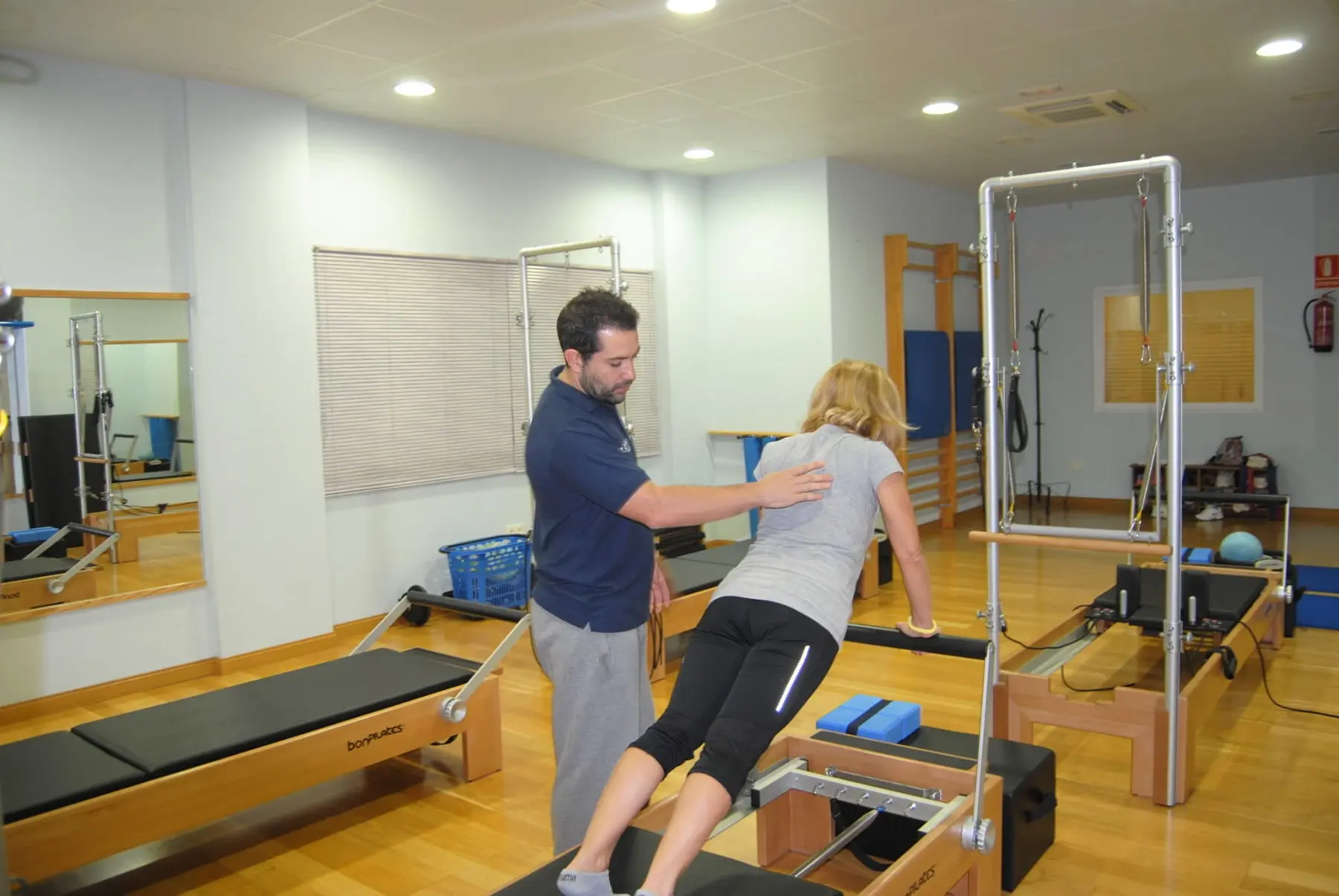 Pilates máquina en la clínica Enrique Fernández